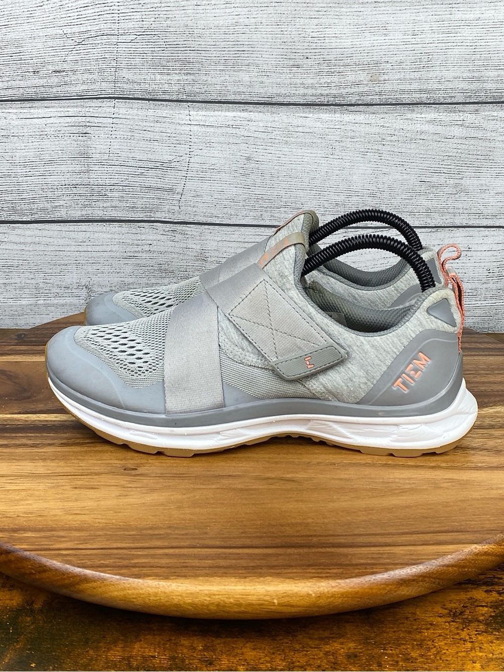 TIEM Slipstream Cycling Shoes Lunar Grey Women’s Size 8